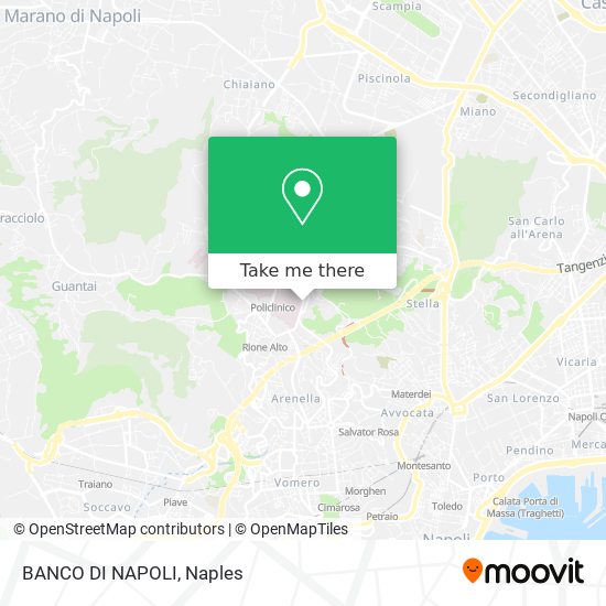 BANCO DI NAPOLI map