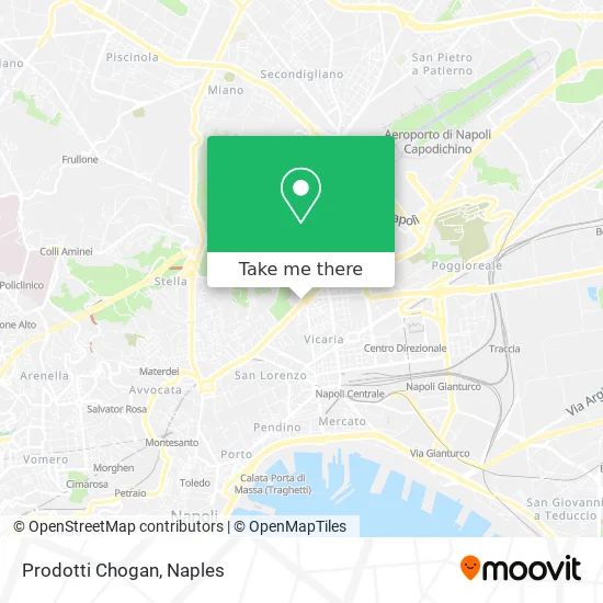 Chogan Products map