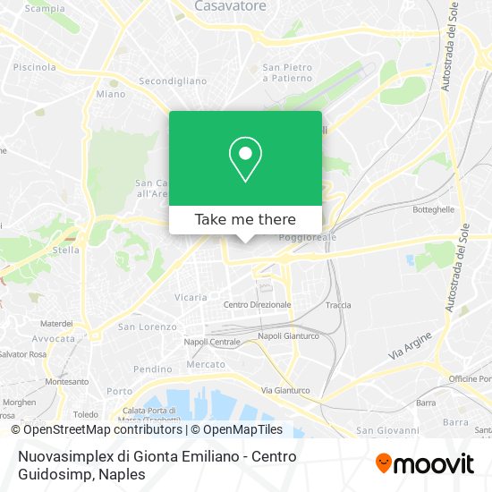 Nuovasimplex di Gionta Emiliano - Centro Guidosimp map