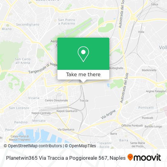 Planetwin365 Via Traccia a Poggioreale 567 map