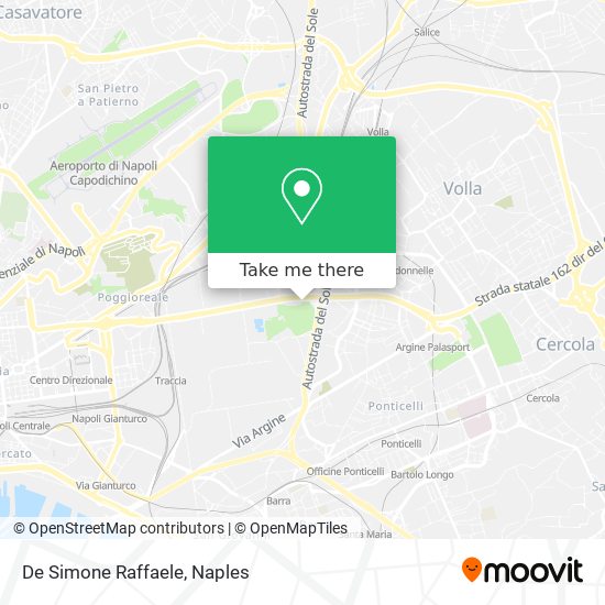 De Simone Raffaele map
