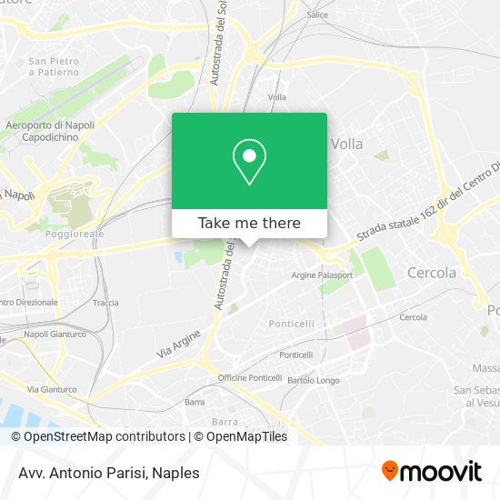Avv. Antonio Parisi map