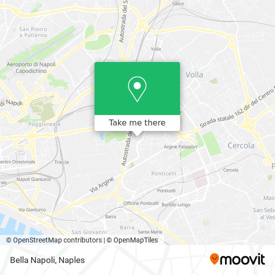 Bella Napoli map