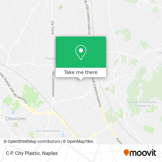 C.P. City Plastic map
