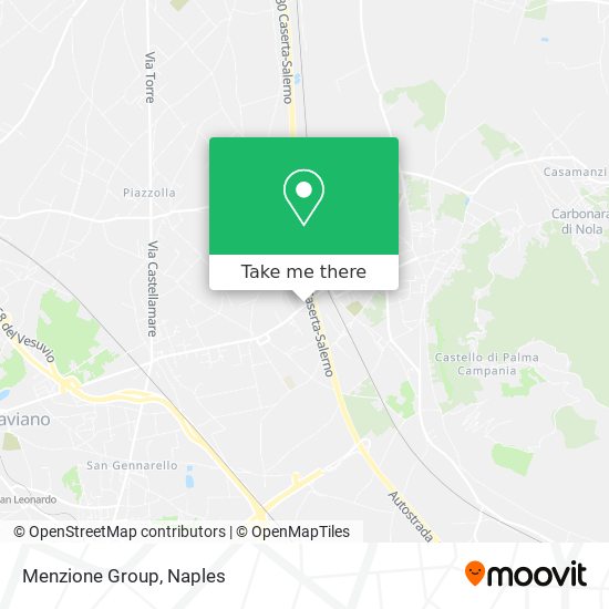 Menzione Group map