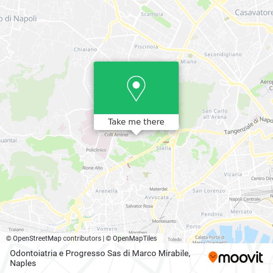 Odontoiatria e Progresso Sas di Marco Mirabile map
