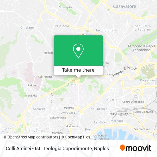 Colli Aminei - Ist. Teologia Capodimonte map