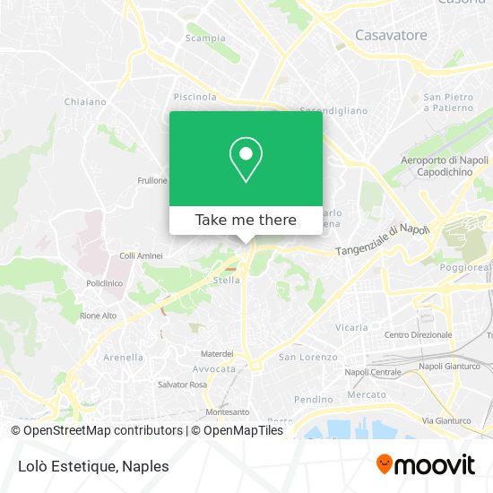 Lolò Estetique map