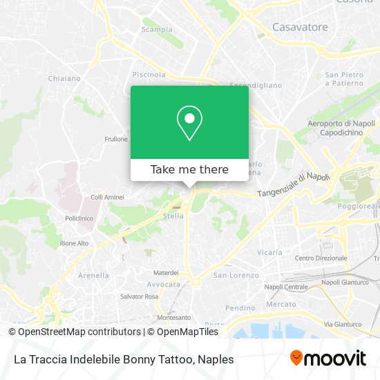 La Traccia Indelebile Bonny Tattoo map