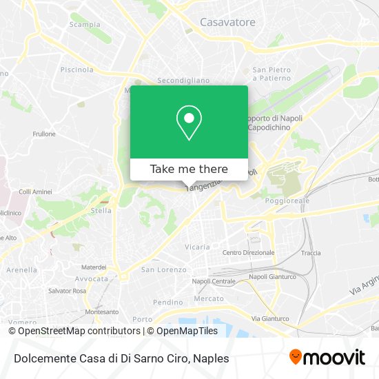 Dolcemente Casa di Di Sarno Ciro map