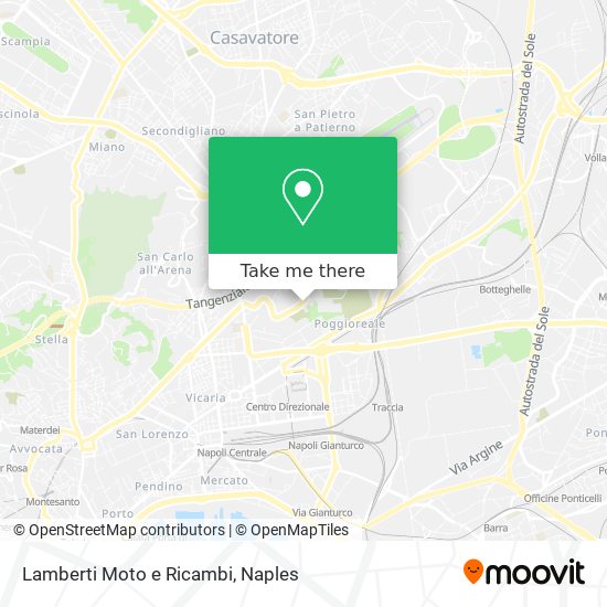 Lamberti Moto e Ricambi map