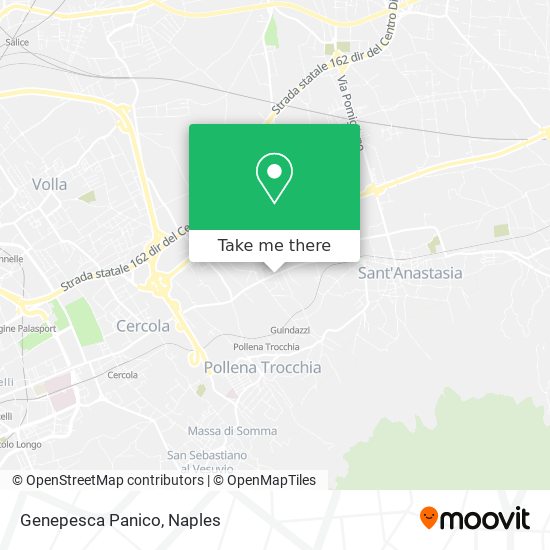 Genepesca Panico map