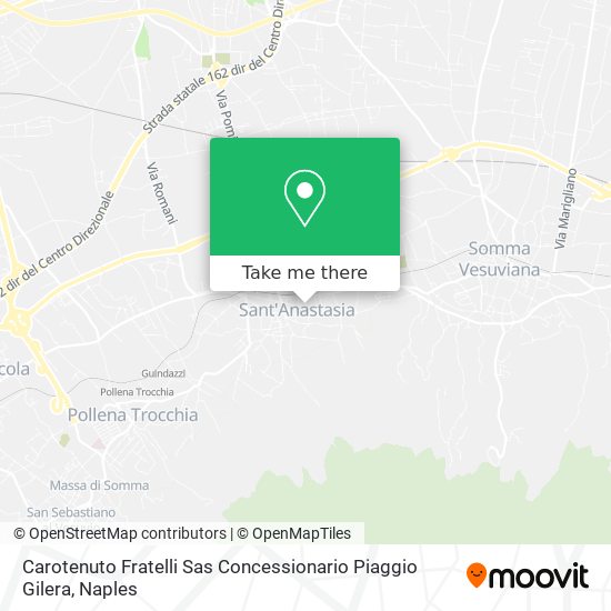 Carotenuto Fratelli Sas Concessionario Piaggio Gilera map