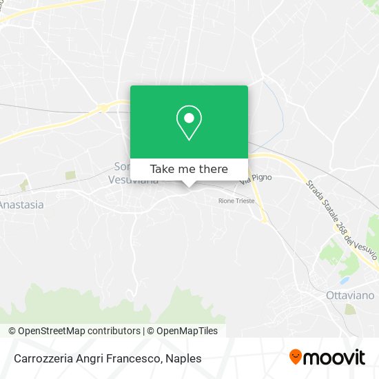 Carrozzeria Angri Francesco map