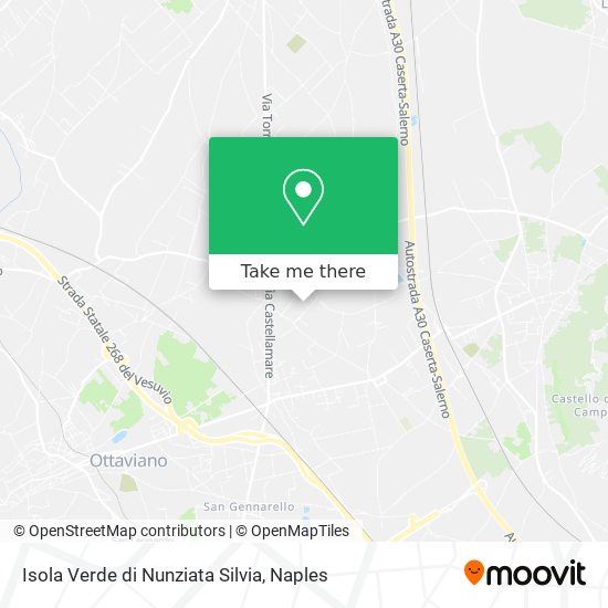 Isola Verde di Nunziata Silvia map