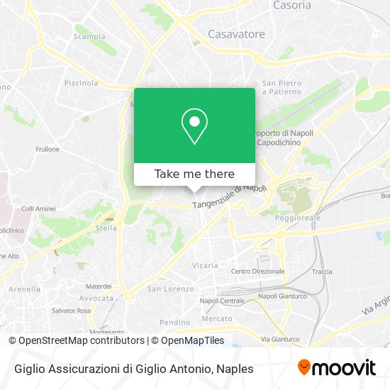 Giglio Assicurazioni di Giglio Antonio map