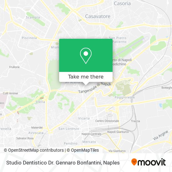 Studio Dentistico Dr. Gennaro Bonfantini map