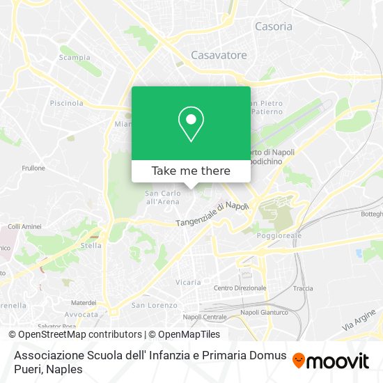 Associazione Scuola dell' Infanzia e Primaria Domus Pueri map