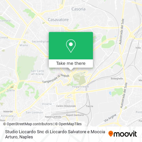 Studio Liccardo Snc di Liccardo Salvatore e Moccia Arturo map