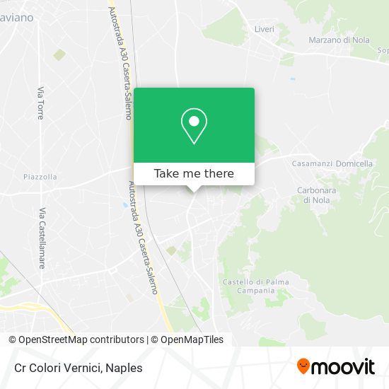 Cr Colori Vernici map