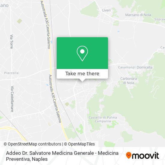 Addeo Dr. Salvatore Medicina Generale - Medicina Preventiva map