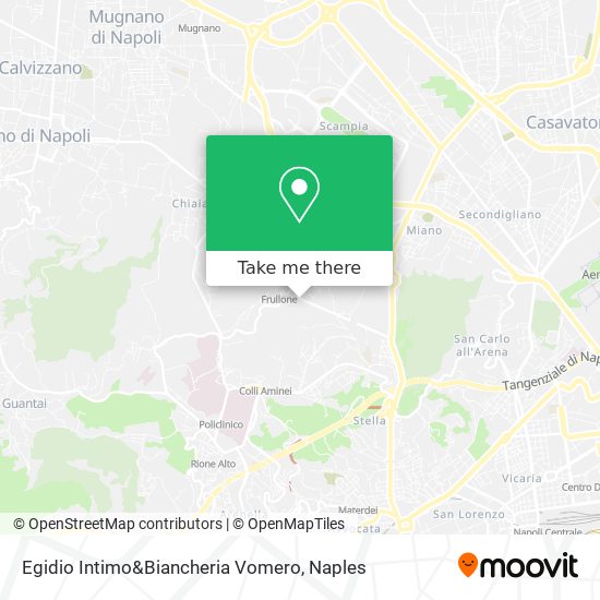 Egidio Intimo&Biancheria Vomero map