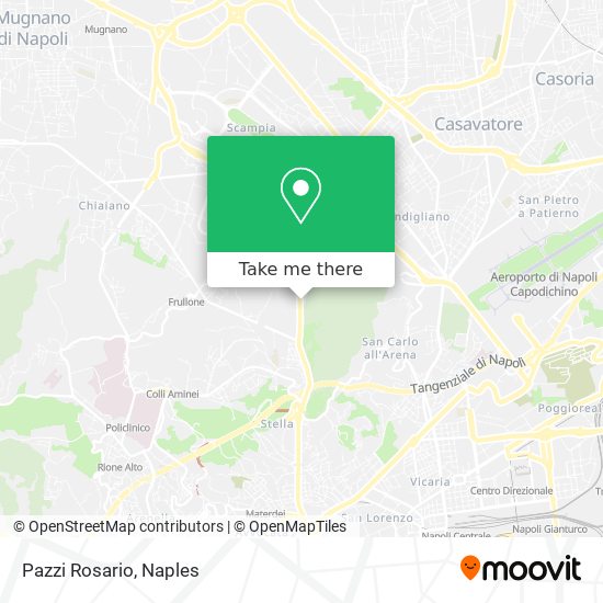 Pazzi Rosario map