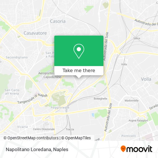 Napolitano Loredana map