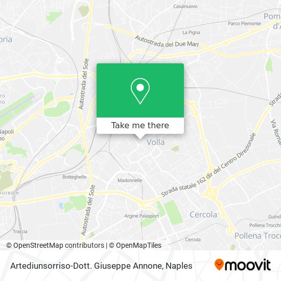 Artediunsorriso-Dott. Giuseppe Annone map