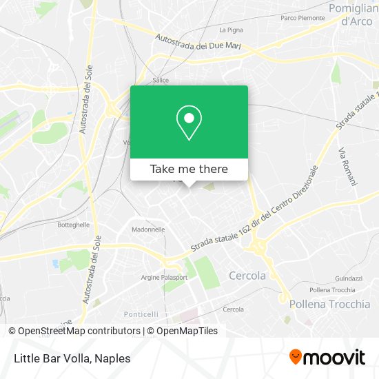 Little Bar Volla map