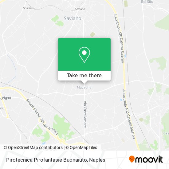 Pirotecnica Pirofantasie Buonaiuto map