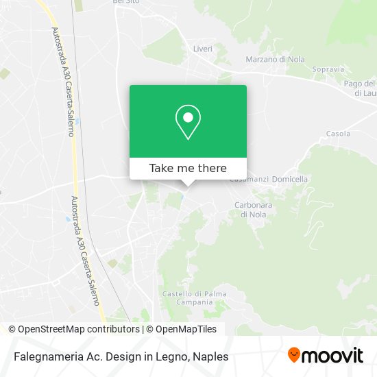 Falegnameria Ac. Design in Legno map