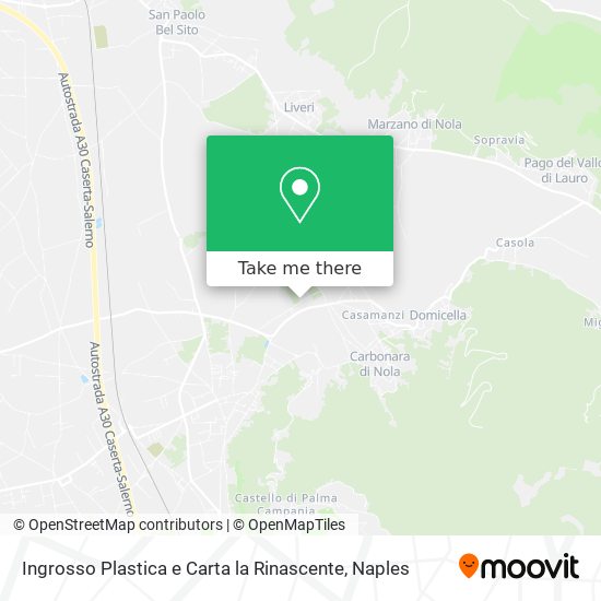 Ingrosso Plastica e Carta la Rinascente map