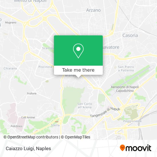 Caiazzo Luigi map