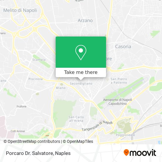 Porcaro Dr. Salvatore map