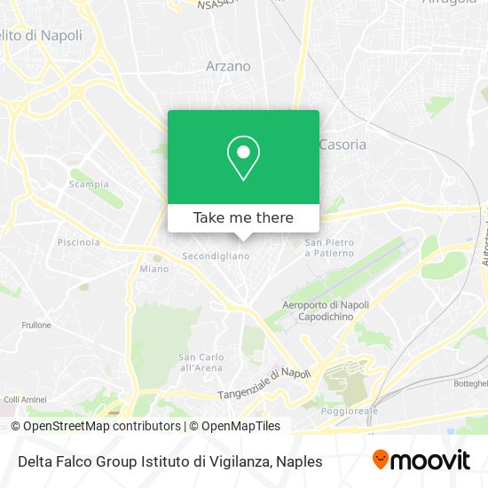 Delta Falco Group Istituto di Vigilanza map