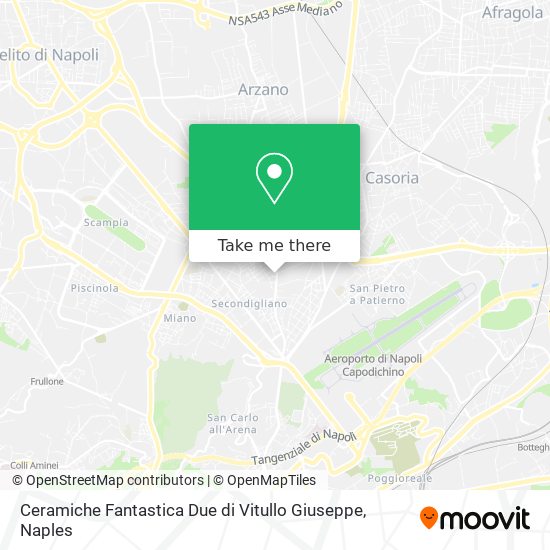 Ceramiche Fantastica Due di Vitullo Giuseppe map