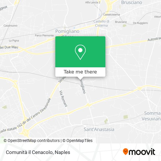 Comunità il Cenacolo map