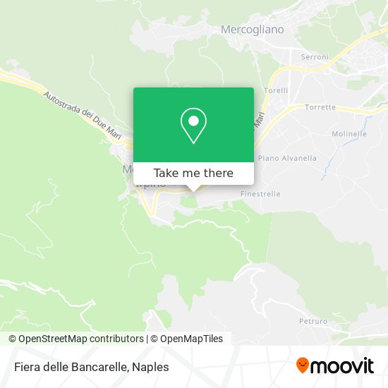 Fiera delle Bancarelle map