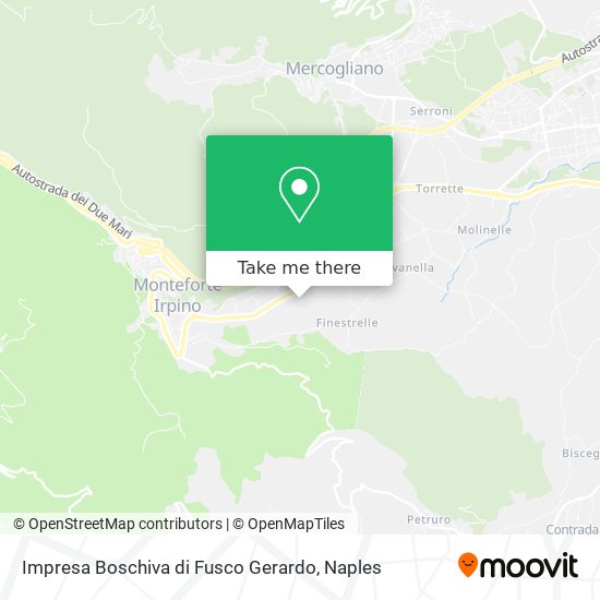 Impresa Boschiva di Fusco Gerardo map
