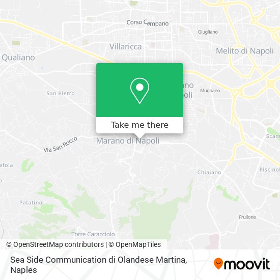 Sea Side Communication di Olandese Martina map