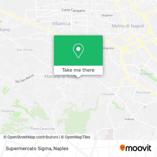 Supermercato Sigma map