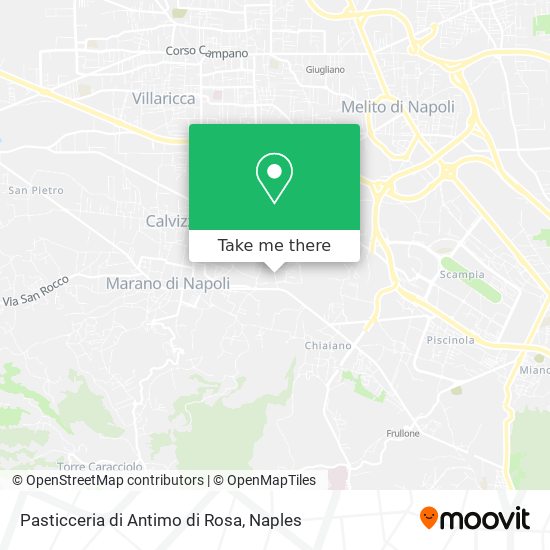 Pasticceria di Antimo di Rosa map
