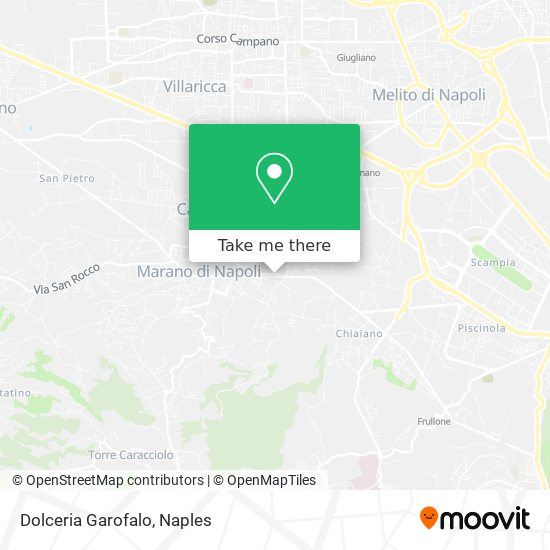 Dolceria Garofalo map