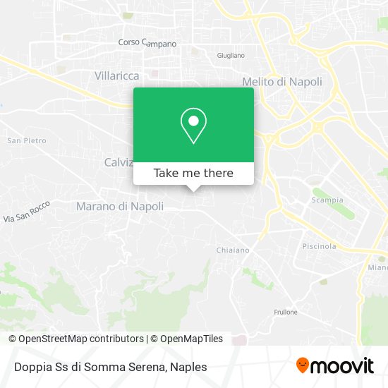 Doppia Ss di Somma Serena map