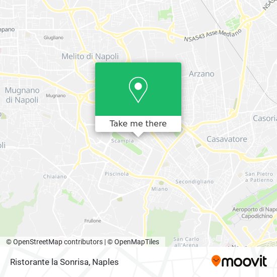 Ristorante la Sonrisa map