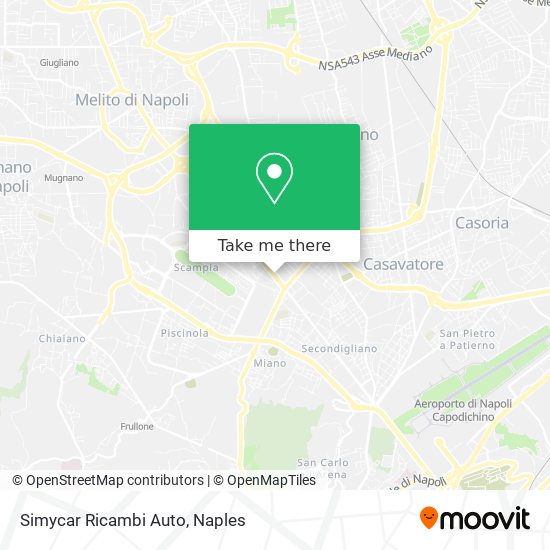 Simycar Ricambi Auto map