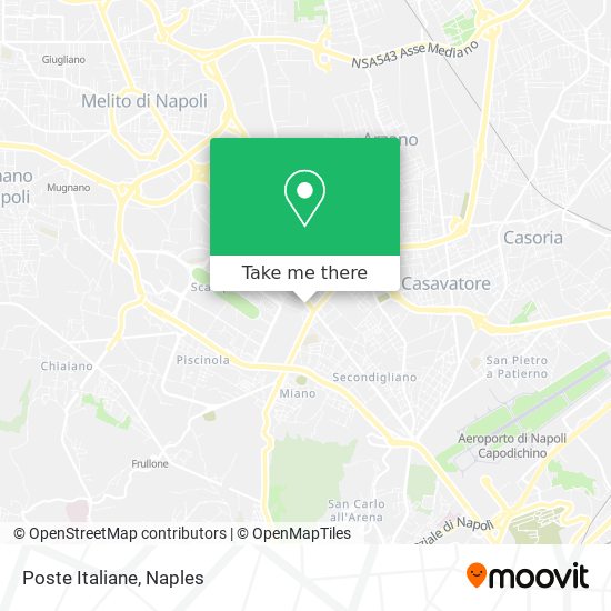 Poste Italiane map