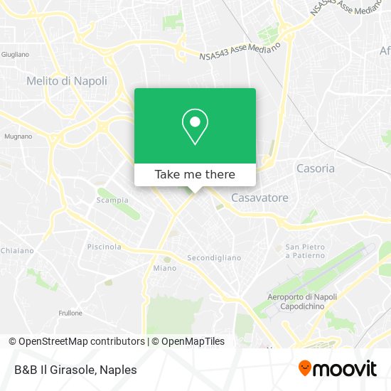 B&B Il Girasole map