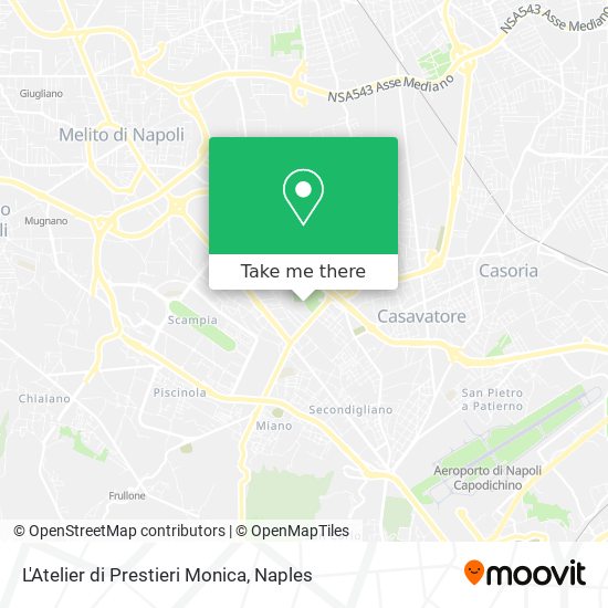L'Atelier di Prestieri Monica map